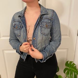 Ann Taylor Loft Staple Denim Jacket